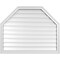 Ekena Millwork Octagonal Top Surface Mount PVC Gable Vent w/ 2"W x 1-1/2"P Brickmould Frame, 40"W x 32"H GVPOT40X3202SF - alternate 1